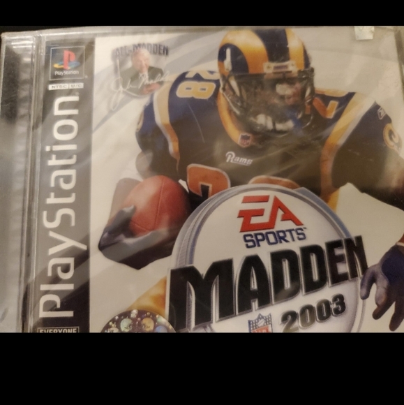 NFL Madden 2003 PS1 SEALED - Picture 2 of 3